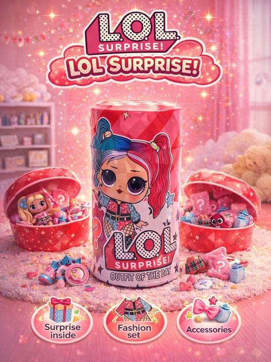 Игрушка LOL Surprise в капсуле – кукла с сюрпризом и набором аксессуаров - 