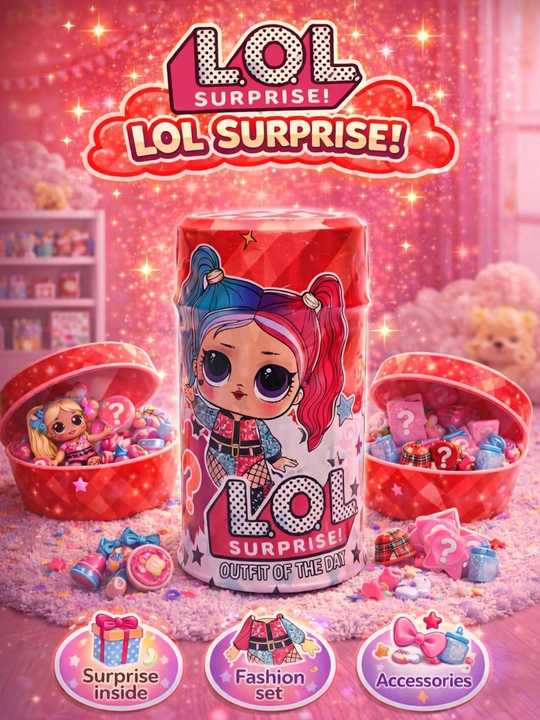 Игрушка LOL Surprise в капсуле – кукла с сюрпризом и набором аксессуаров - 