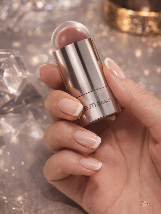 R.E.M BEAUTY Blush Audition, румяна стик, натуральный glow, нюдово-розовый, стойкие