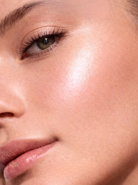 Dior Backstage Glow Face Palette 004, yuz uchun palitra, bronza oltin glow, yorqin effekt