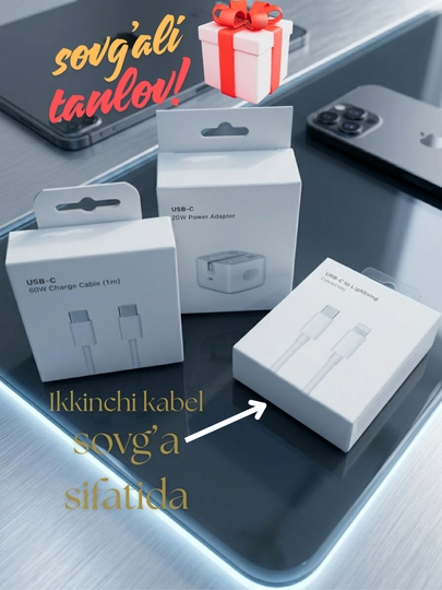 Сетевое зарядное устройство USB-C 20W, со складной британской вилкой