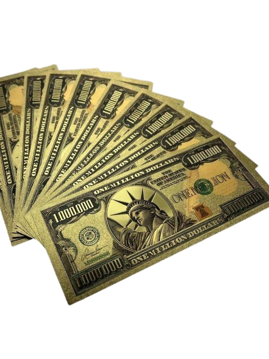 Plastik suvenir dollar