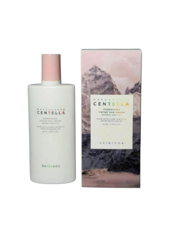 Солнцезащитный крем с центеллой SPF 50+ Skin1004 Madagascar Centella SPF50+ PA++++, 50 мл - 