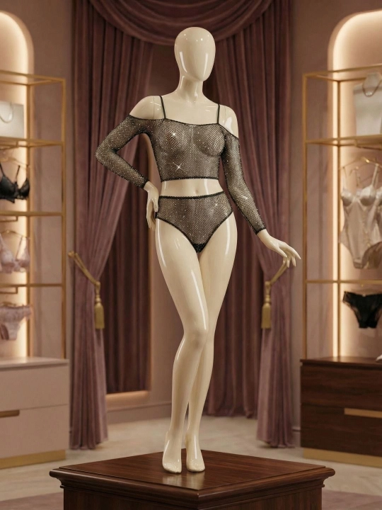 Женская ночная одежда, нижнее бельё, пеньюары, стандартный размер - 