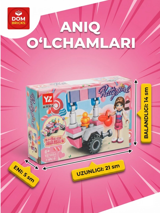Malika konstruktori, har bir g‘ishtdagi orzular