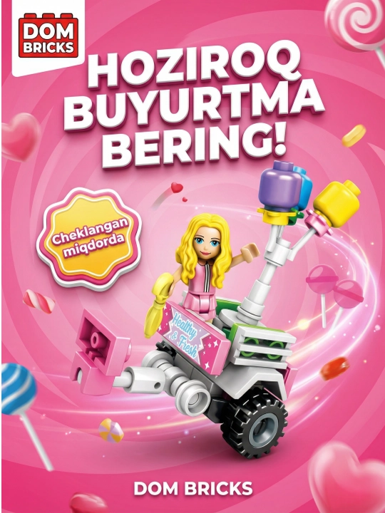 Malika konstruktori, har bir g‘ishtdagi orzular