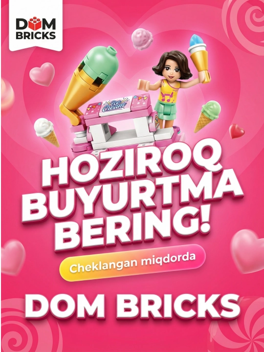 Malika konstruktori, har bir g‘ishtdagi orzular