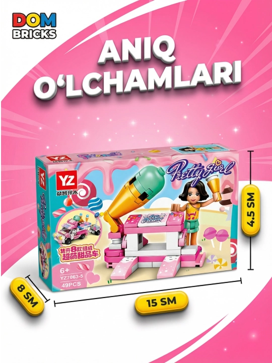 Malika konstruktori, har bir g‘ishtdagi orzular
