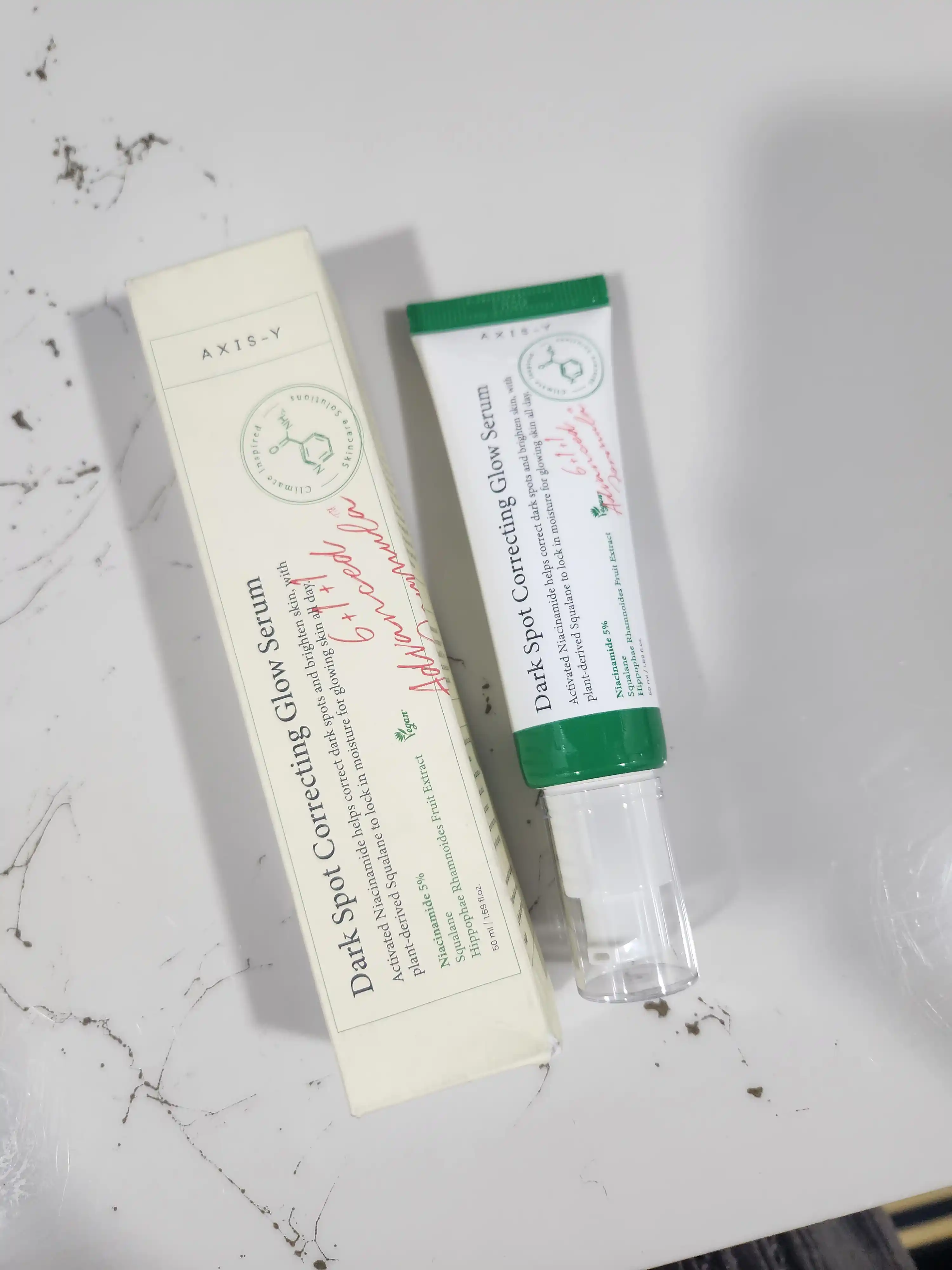 Осветляющая сыворотка Dark Spot Correcting Glow Serum, Axis-Y, 50 мл