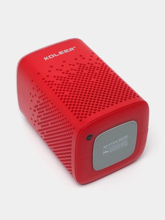 Koleer S818 Bluetooth kolonkasi, S819 - kuchli bass, Hi-Fi stereo ovoz va zamonaviy dizayn