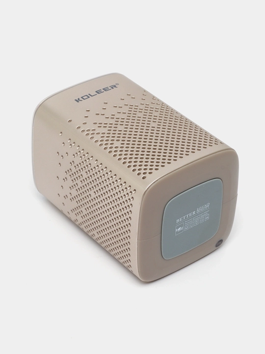 Koleer S818 Bluetooth kolonkasi, S819 - kuchli bass, Hi-Fi stereo ovoz va zamonaviy dizayn