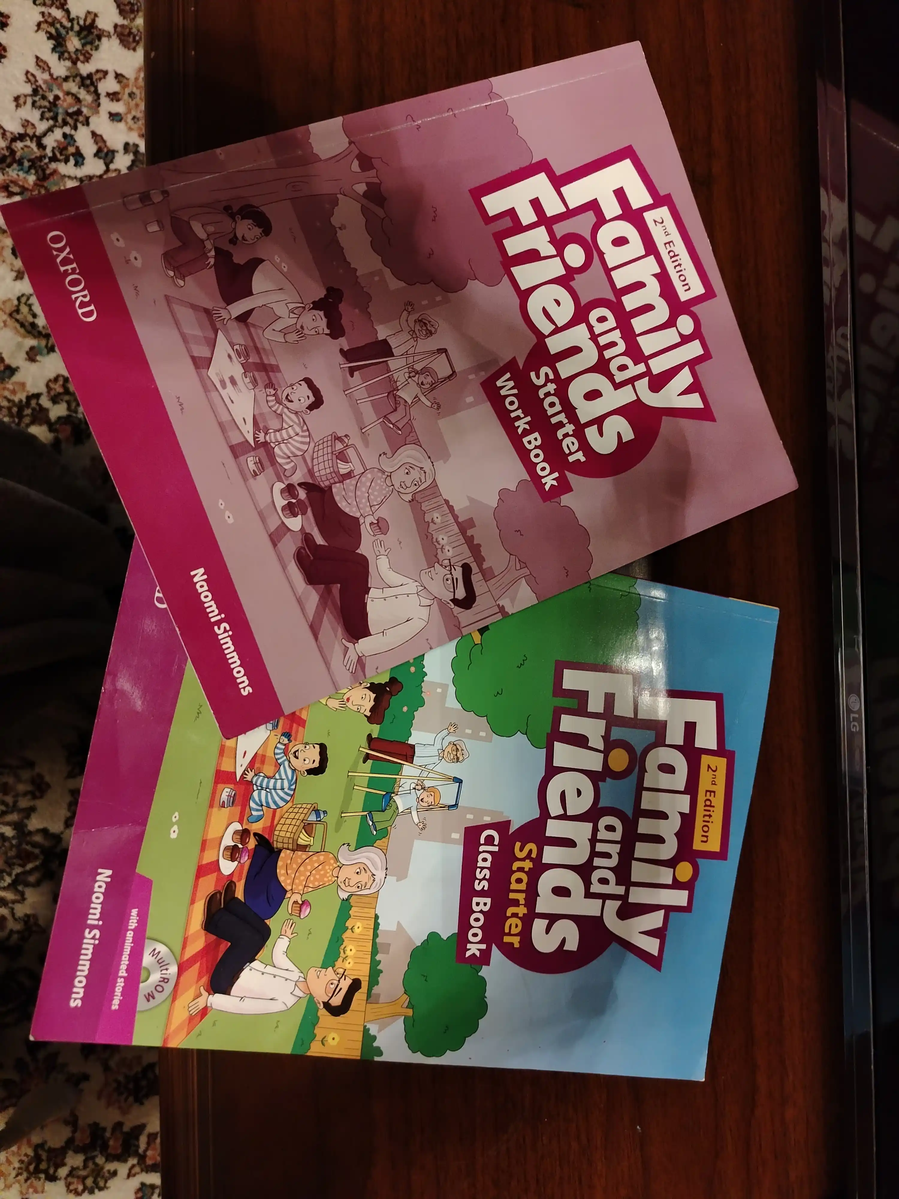 Family and Friends starter Class book+Workbook