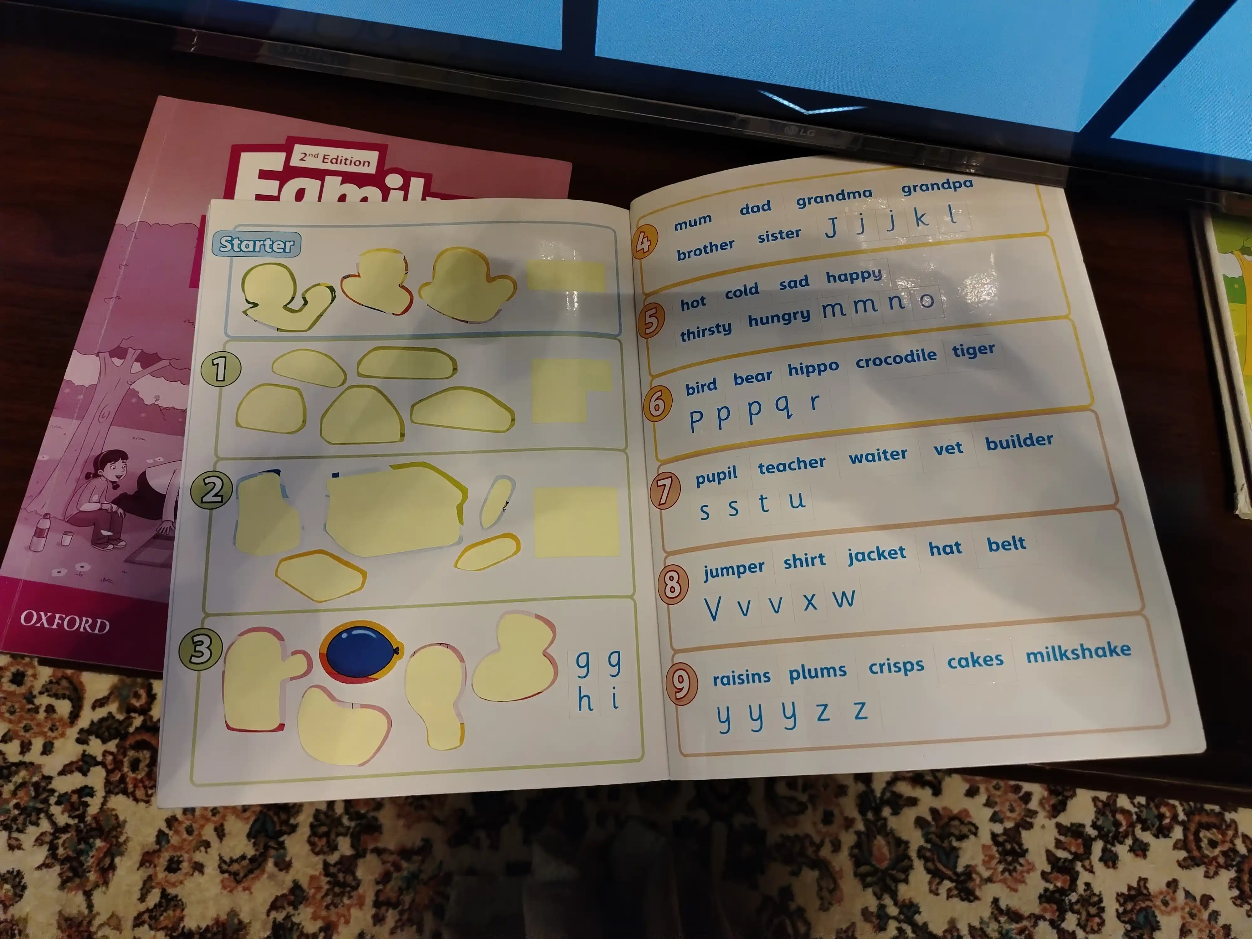 Family and Friends starter Class book+Workbook
