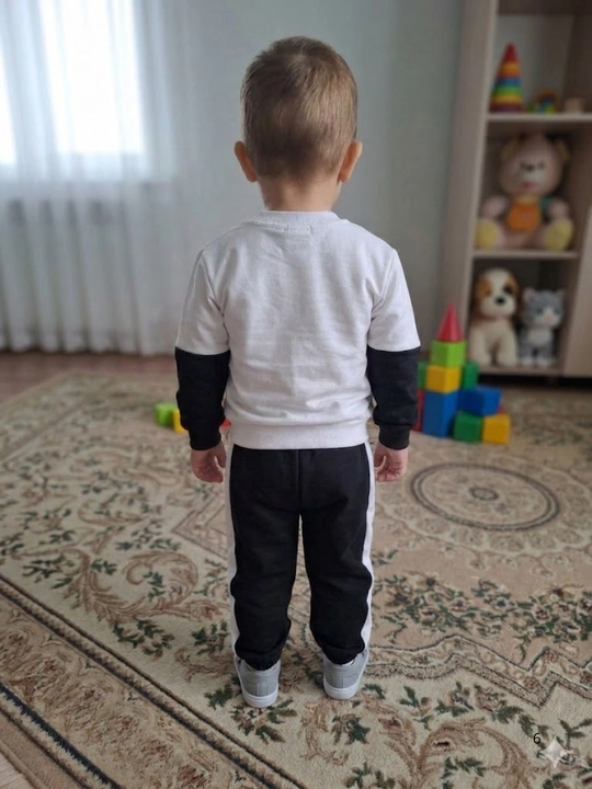 Детский спортивный костюм для мальчика, свитшот и штаны