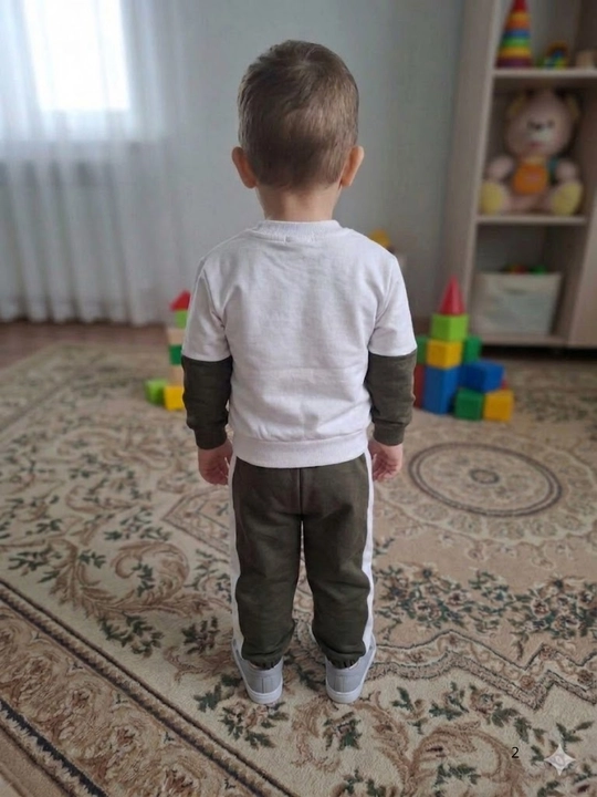 Детский спортивный костюм для мальчика, свитшот и штаны