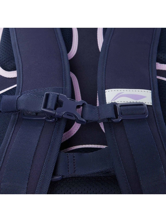 Li-Ning YBSV121 ryukzak, sport va maktab uchun, suvga chidamli, noutbuk bo‘limi bilan