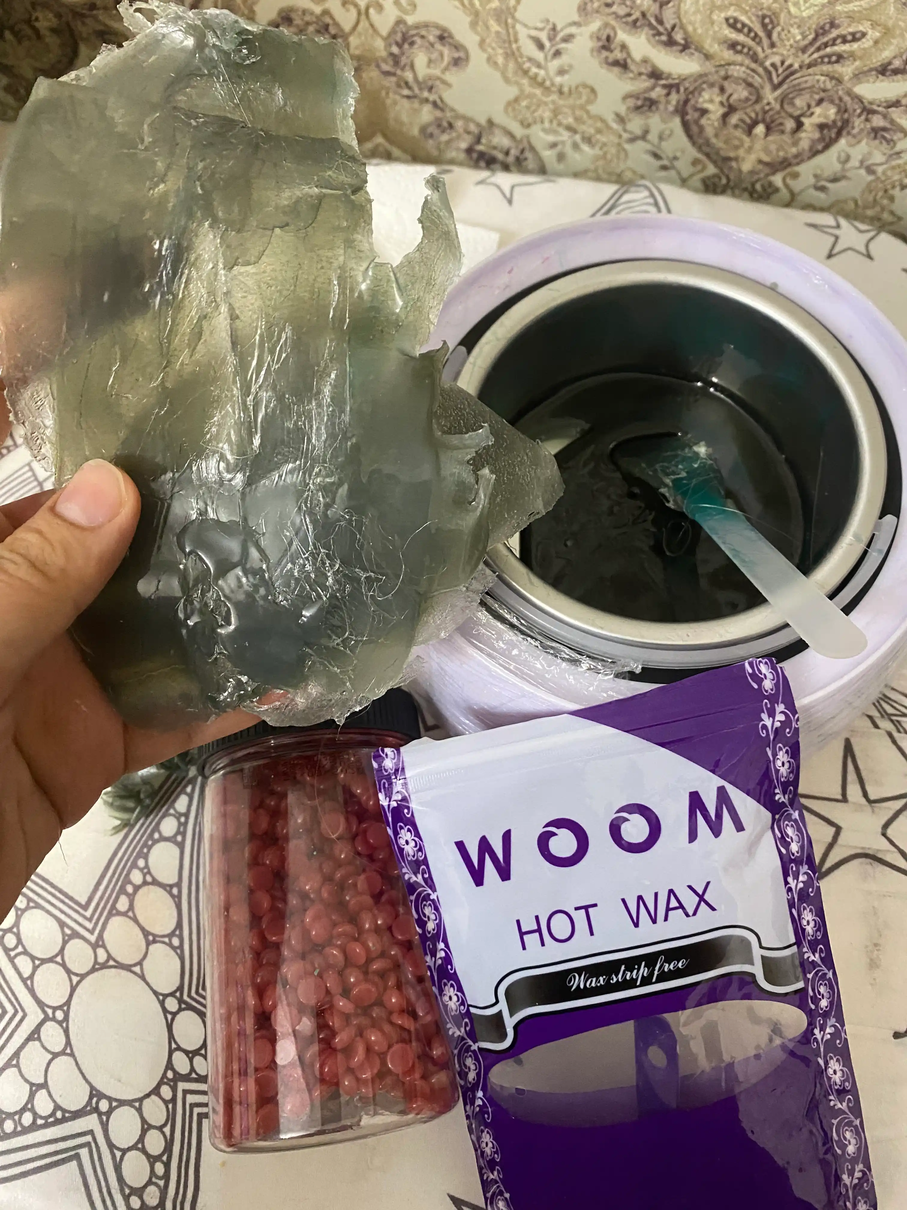 Воск для депиляции, Hot Wax, профессиональный, в гранулах, пленочный, 100 г