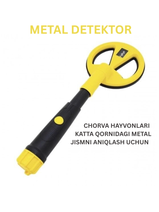 Veterinariya metall detektori, hayvonlarning oshqozonida metall borligini aniqlash uchun - 