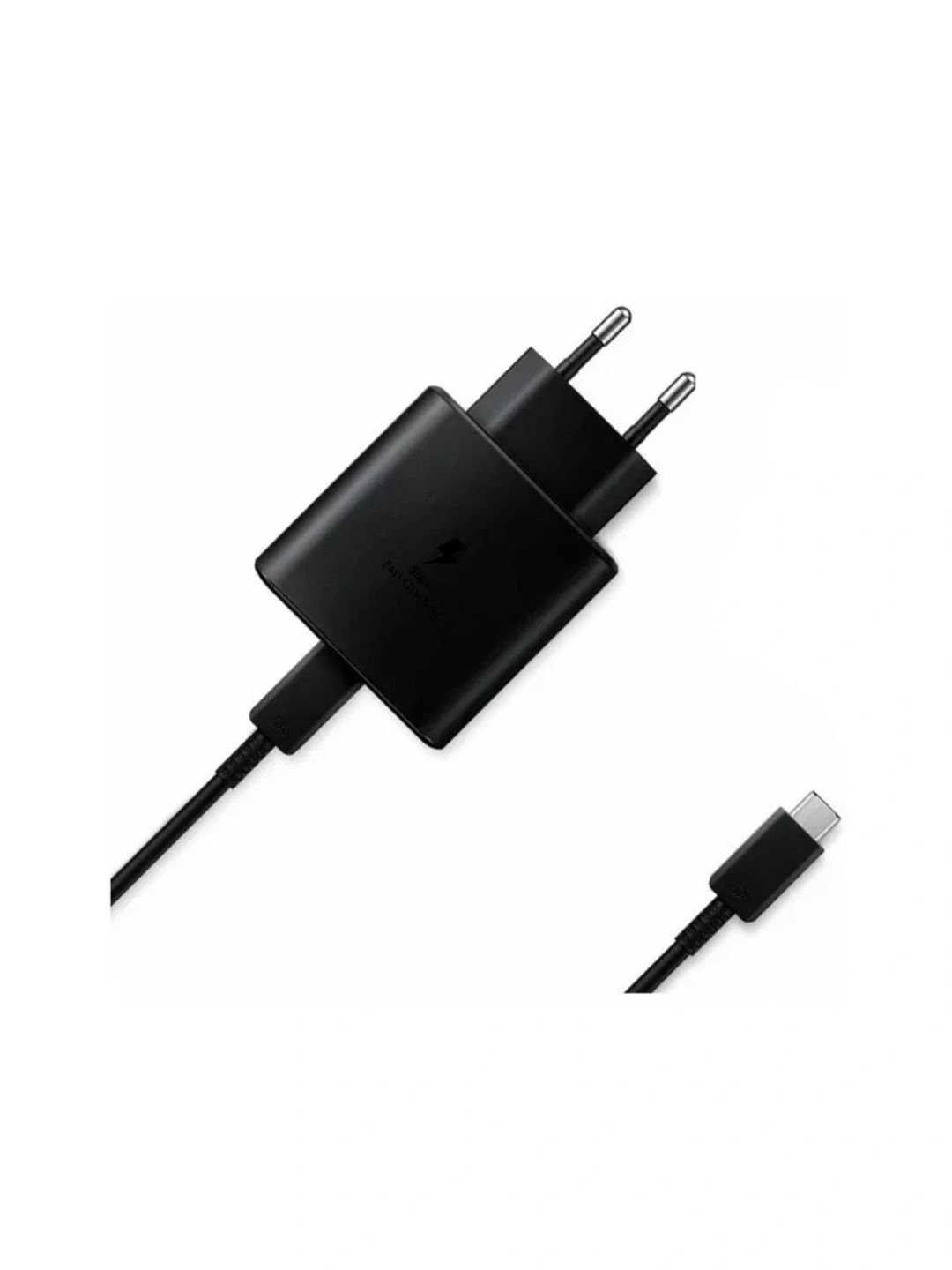 Зарядное устройство 45W Type-C для Android, быстрая зарядка, адаптер + кабель 1 м