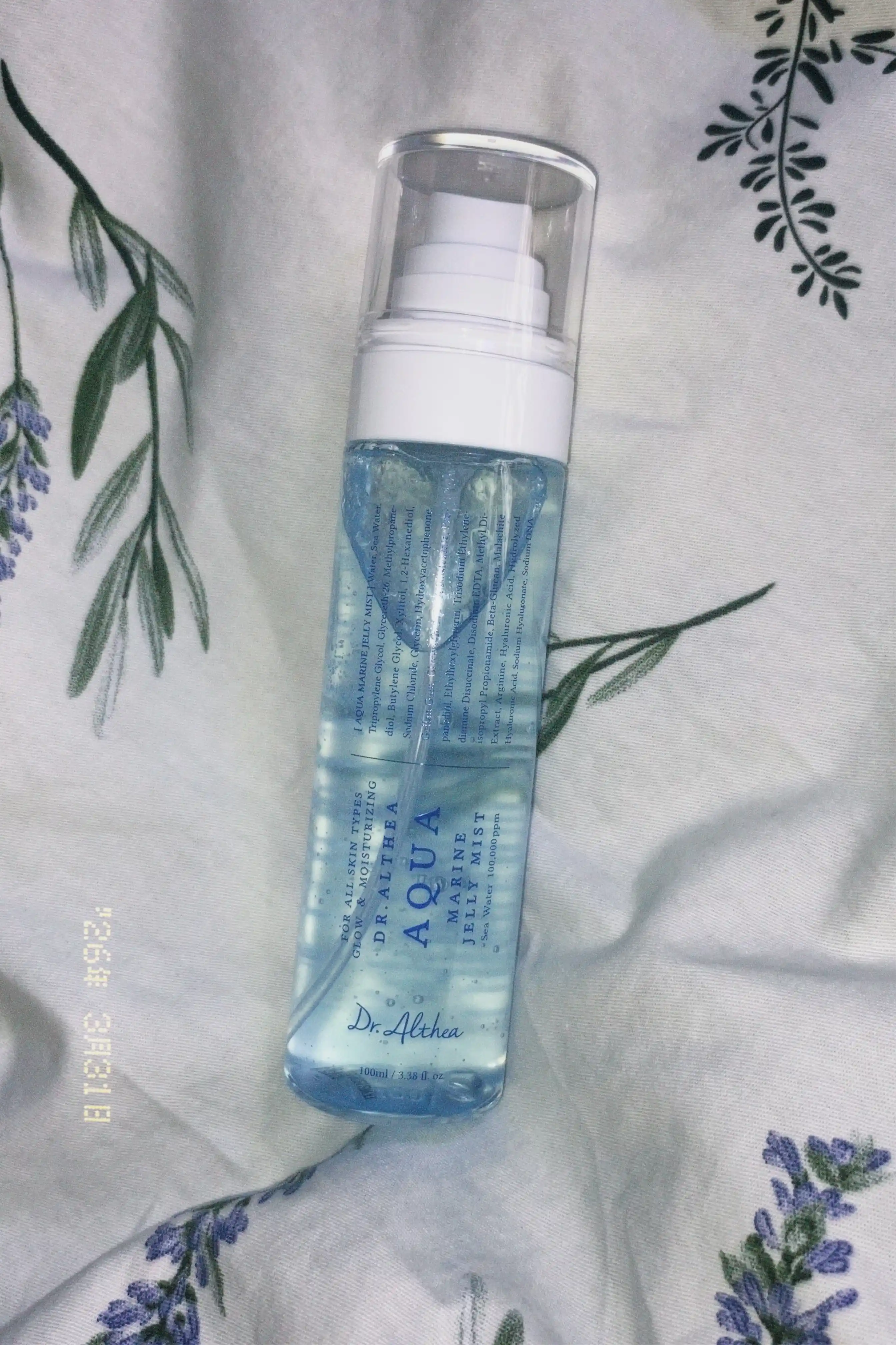 Dr. Althea — yuz uchun namlovchi mist-sprey, PDRN bilan, 100 ml
