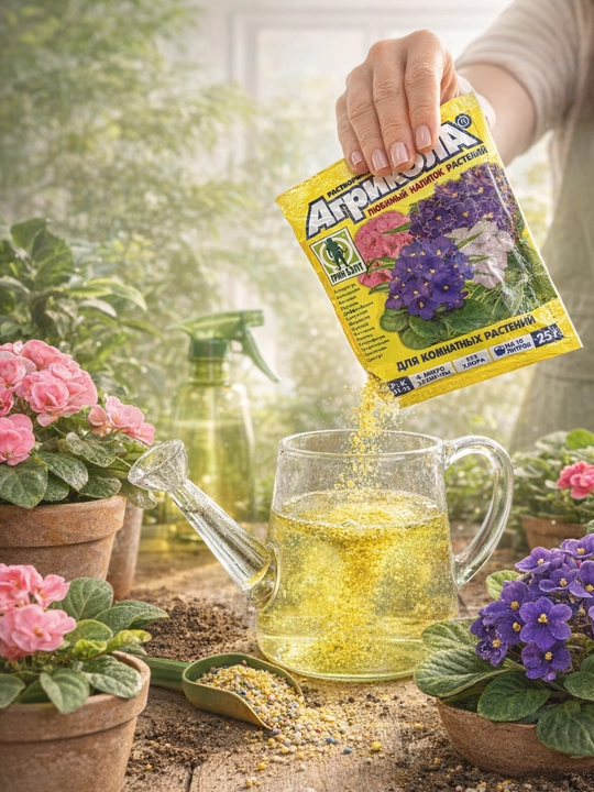 Agricola (Агрикола) – uy o‘simliklari uchun suvda eruvchan kompleks o‘g‘it