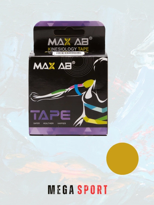 Sport kinesio lenta 5×500 sm, mushak va bo‘g‘imlar uchun