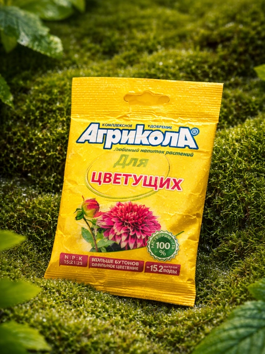 Agricola (Агрикола) Комплексное минеральное удобрение "Для цветущих растений"