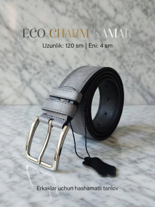 Erkaklar uchun eco charm kamar, zamonaviy, bardoshli va qulay kundalik aksessuar - 