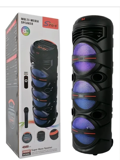 Bluetooth ZQS 8301 — 8308-большая музыкальная колонка, беспроводной микрофон