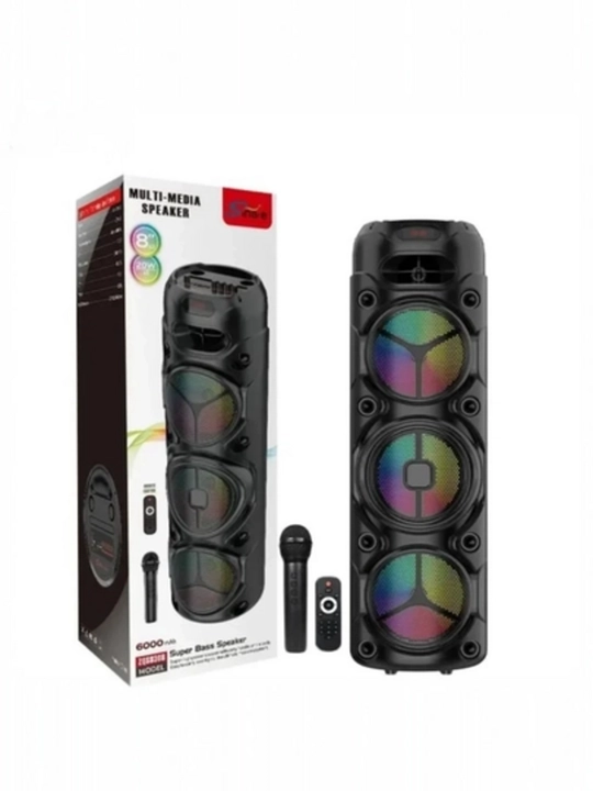 Bluetooth ZQS 8301 — 8308-большая музыкальная колонка, беспроводной микрофон