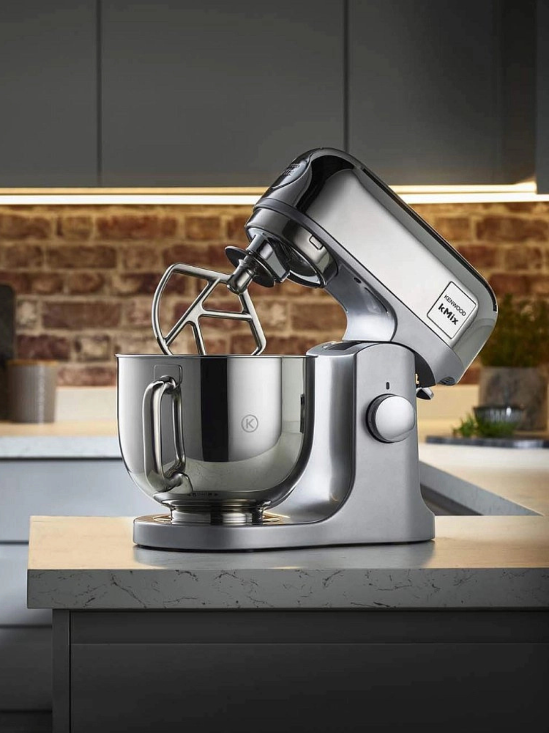 Планетарный миксер Kenwood KMX760ACH kMix Limited Edition, 1000 Вт, 5 л - 