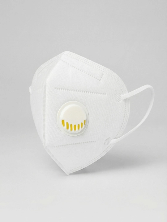 5 qatlamli klapanli KN95 tibbiy niqobi, 95% gacha himoyalovchi respirator, qulay o‘rnashish imkoniyati