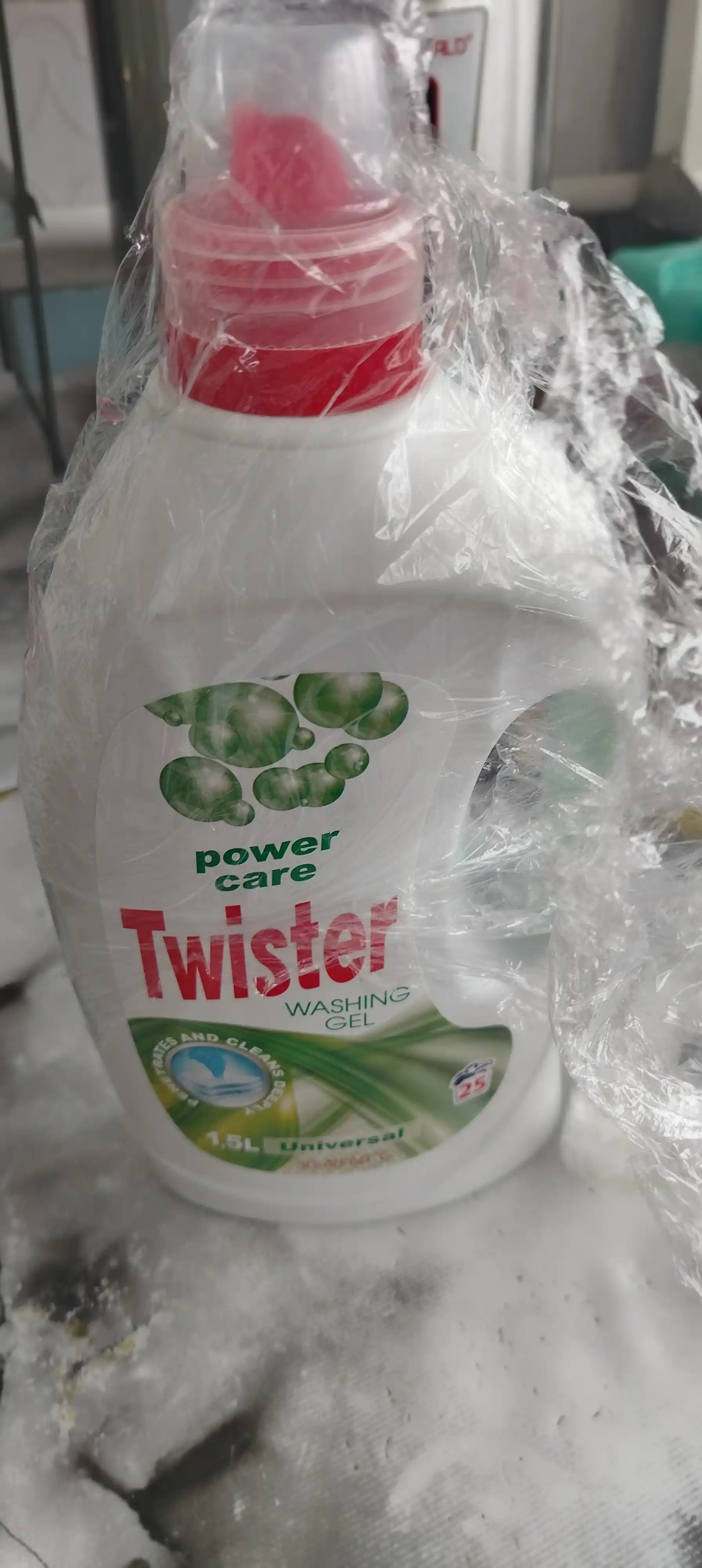 Suyuq yuvish geli - TWISTER, 1.5 litr