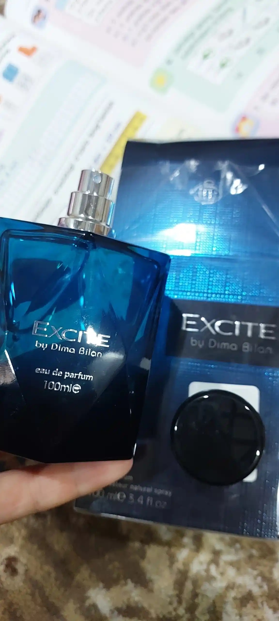 Excite by Dima Bilan, Мужской парфюм, парфюмерная вода для мужчин 100 мл 