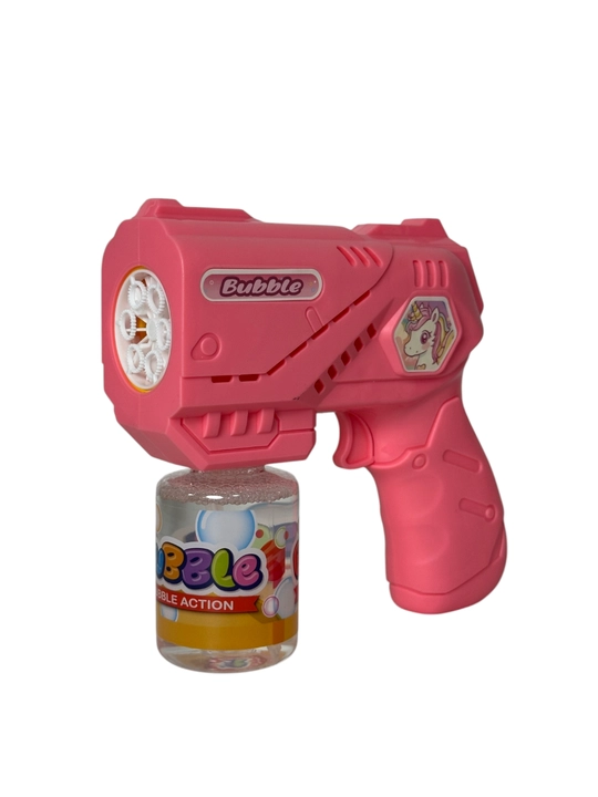 "BUBBLE GUN" sovun pufakchalari uchun pistolet - ko‘pikli pufakchalar generatori