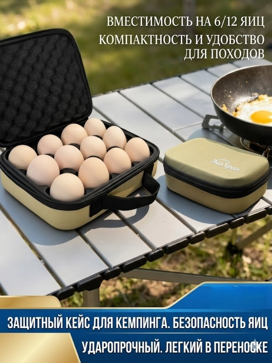 Ударопрочный кейс для яиц