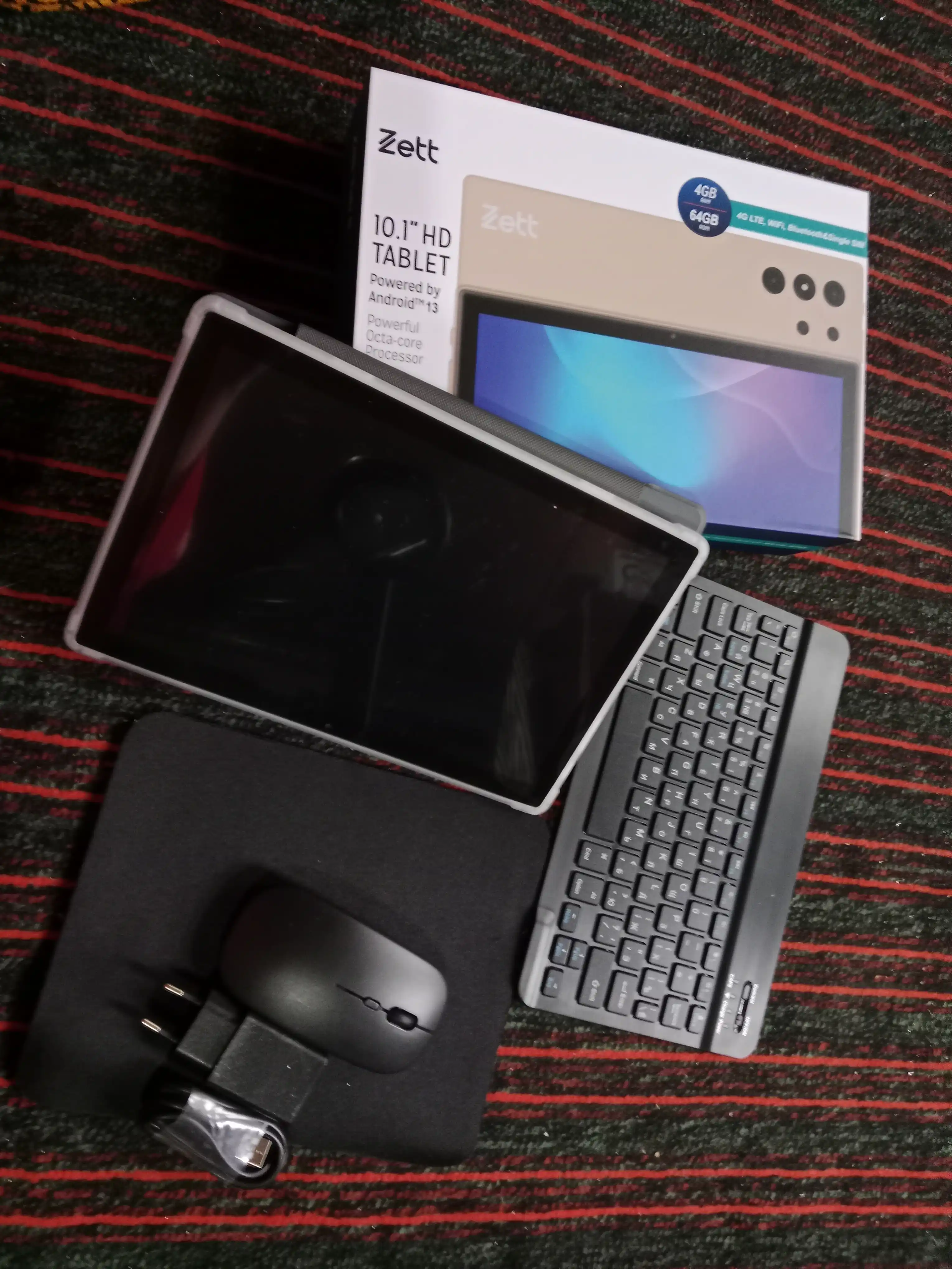 Planshet Zett Tab 5 10.1 inch IPS 4GB/64GB/ Android 13/ 1 SIM/ IMEI ro'yxatdan o'tgan