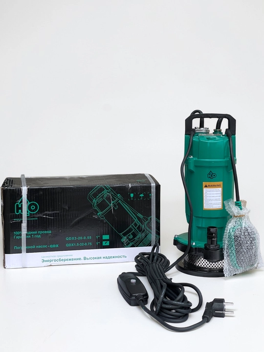 Drenaj nasosi, H2O botma nasosi QDX3-20-0.55 / QDX1.5-32-0.75