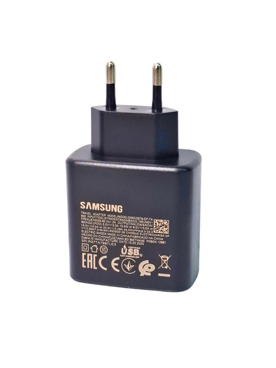 Зарядное устройство Samsung 45W USB-C быстрая зарядка для iOS и Android - 