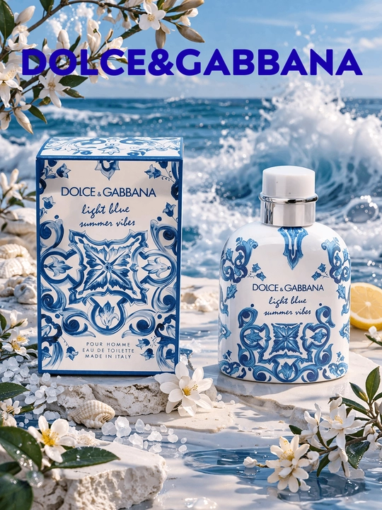 Туалетная вода DOLCE & GABBANA Light blue Summer Vibes Pour - 