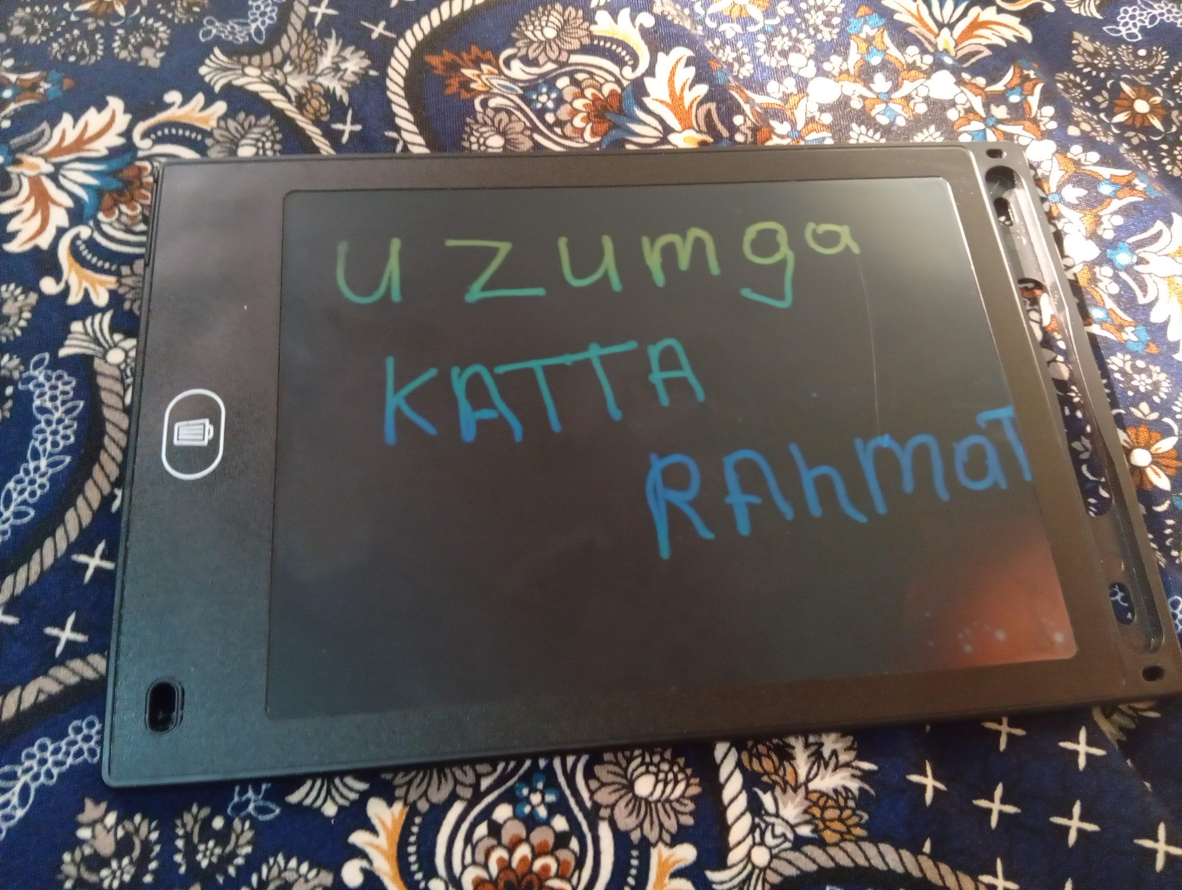 Grafik LCD planshet chizish uchun, stylusli bolalar uchun elektron doska, 8,5/10 dyuym