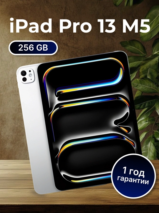 Apple iPad Pro 13 дюймов M5: дисплей Ultra Retina XDR, 256 ГБ - 