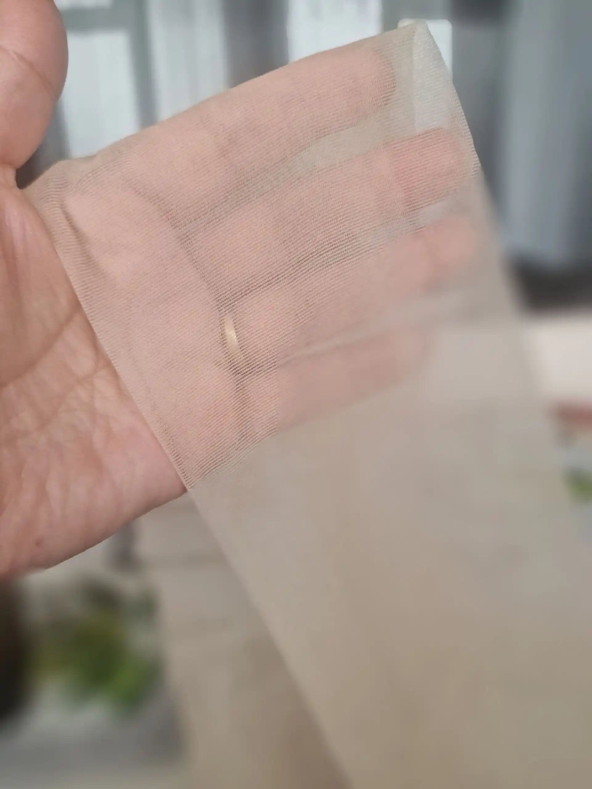 0 DEN ultra yupqa yozgi kapron kolgotkalar, ko‘rinmas, tabiiy teri effekti, mustahkam