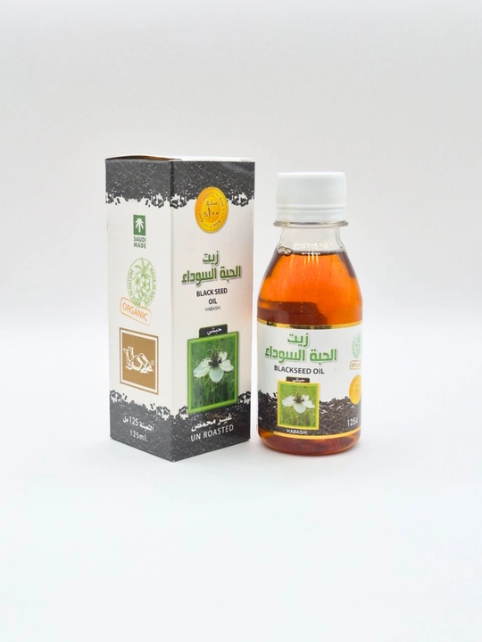 Black Seed Oil Habashi 125 ml — qora sedana yog‘i (organik, sovuq siqim) - 