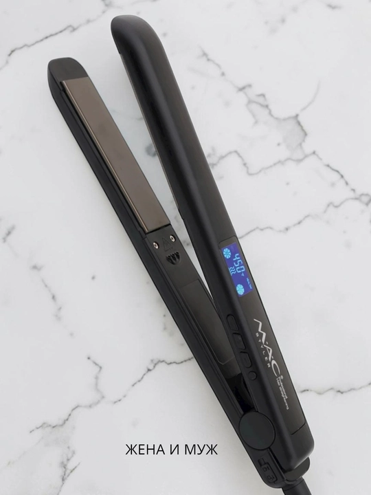 MAC Styler PRO professional soch tekislagich – titan plastinali dazmol-ployka