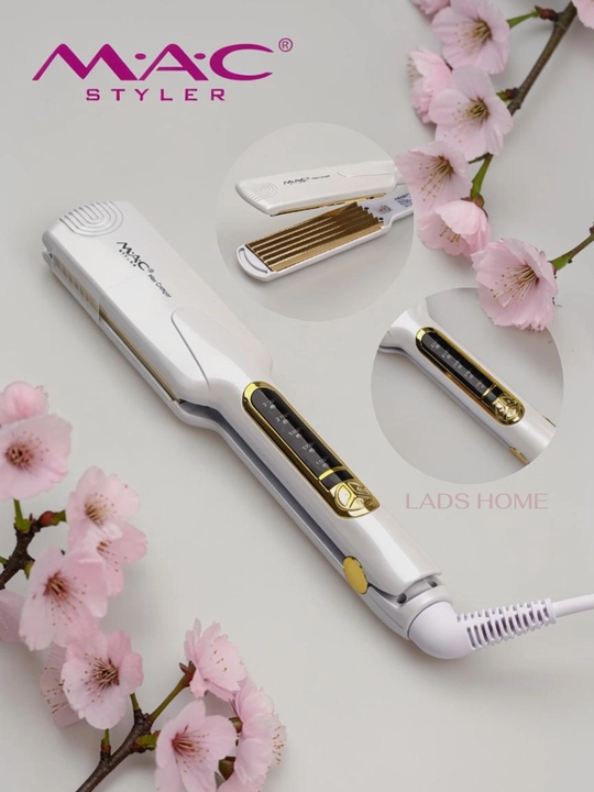 MAC Styler PRO professional soch tekislagich – titan plastinali dazmol-ployka