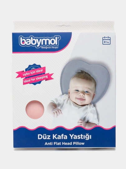 Ортопедическая подушка для формирования головы малыша Babymol