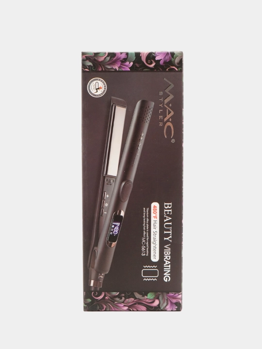MAC Styler PRO professional soch tekislagich – titan plastinali dazmol-ployka
