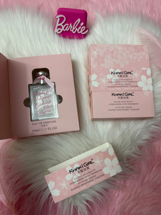 Yosh ayollar va qizlar uchun Khaki Girl – Sakura daraxti hidli atir, 50 ml