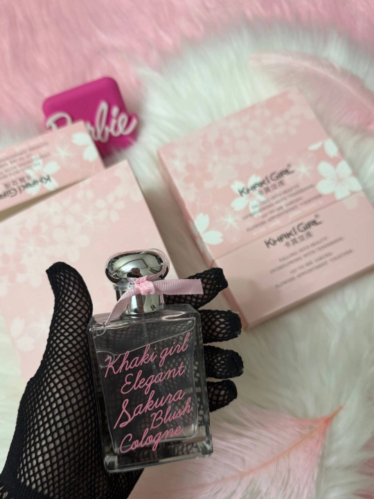 Yosh ayollar va qizlar uchun Khaki Girl – Sakura daraxti hidli atir, 50 ml